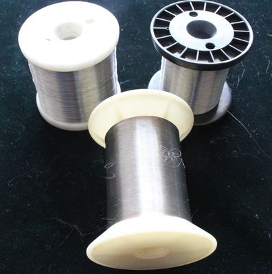 Fil de résistance à l'étincelle de qualité K202 Fe Cr Al pour le chauffage du noyau en aluminium solide Certifié ISO9001