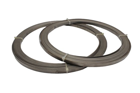 Fil résistant à la chaleur 0cr20al6 bande chauffante mince large pour verre nu gris argenté